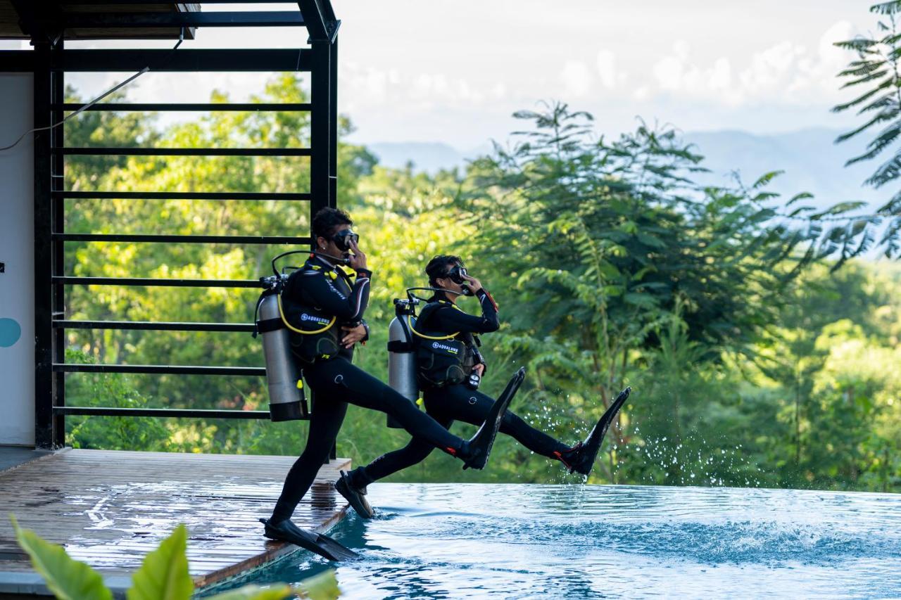 Deep Roots Dive & Yoga Resort Ped Exterior foto