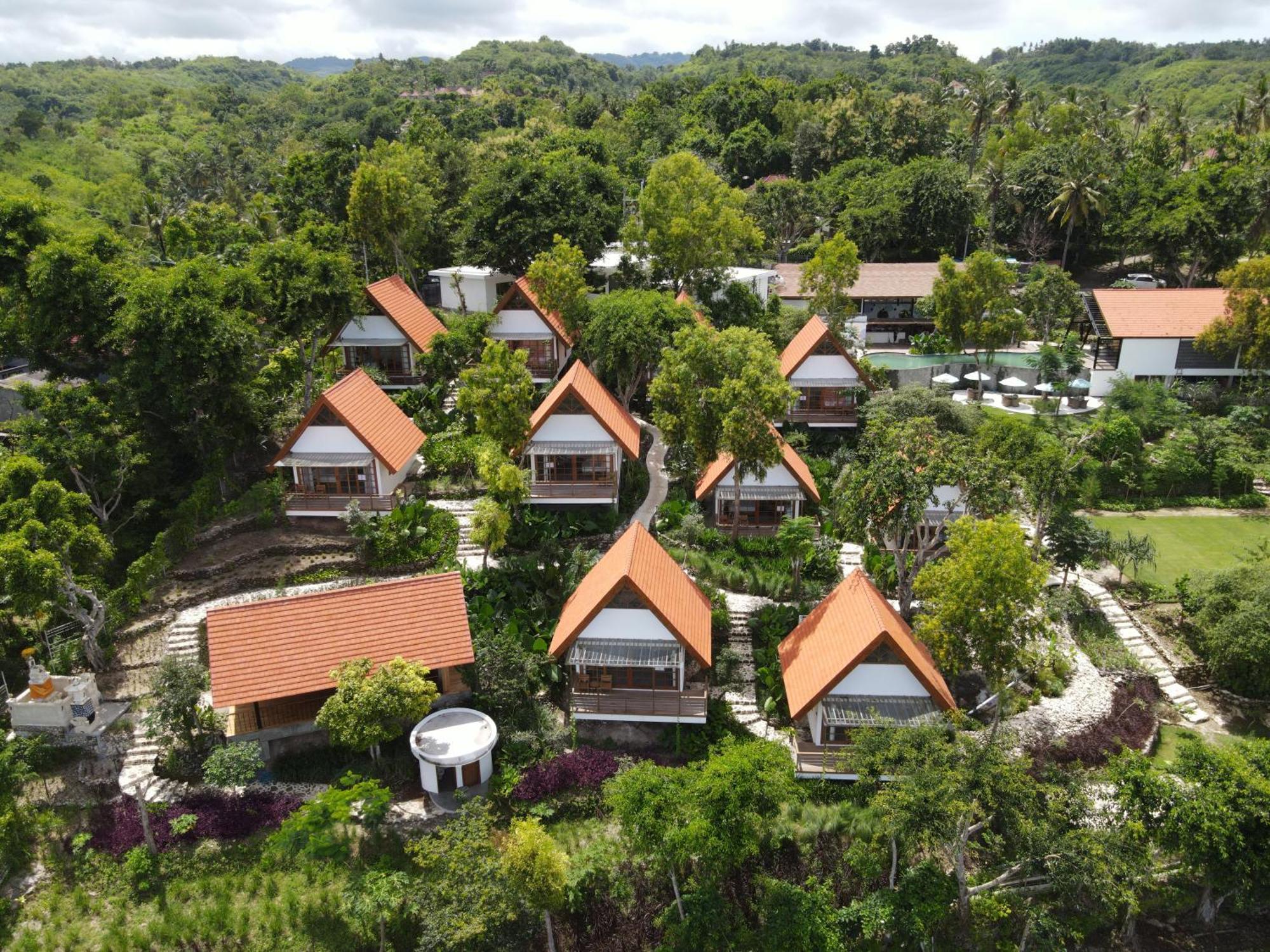 Deep Roots Dive & Yoga Resort Ped Exterior foto