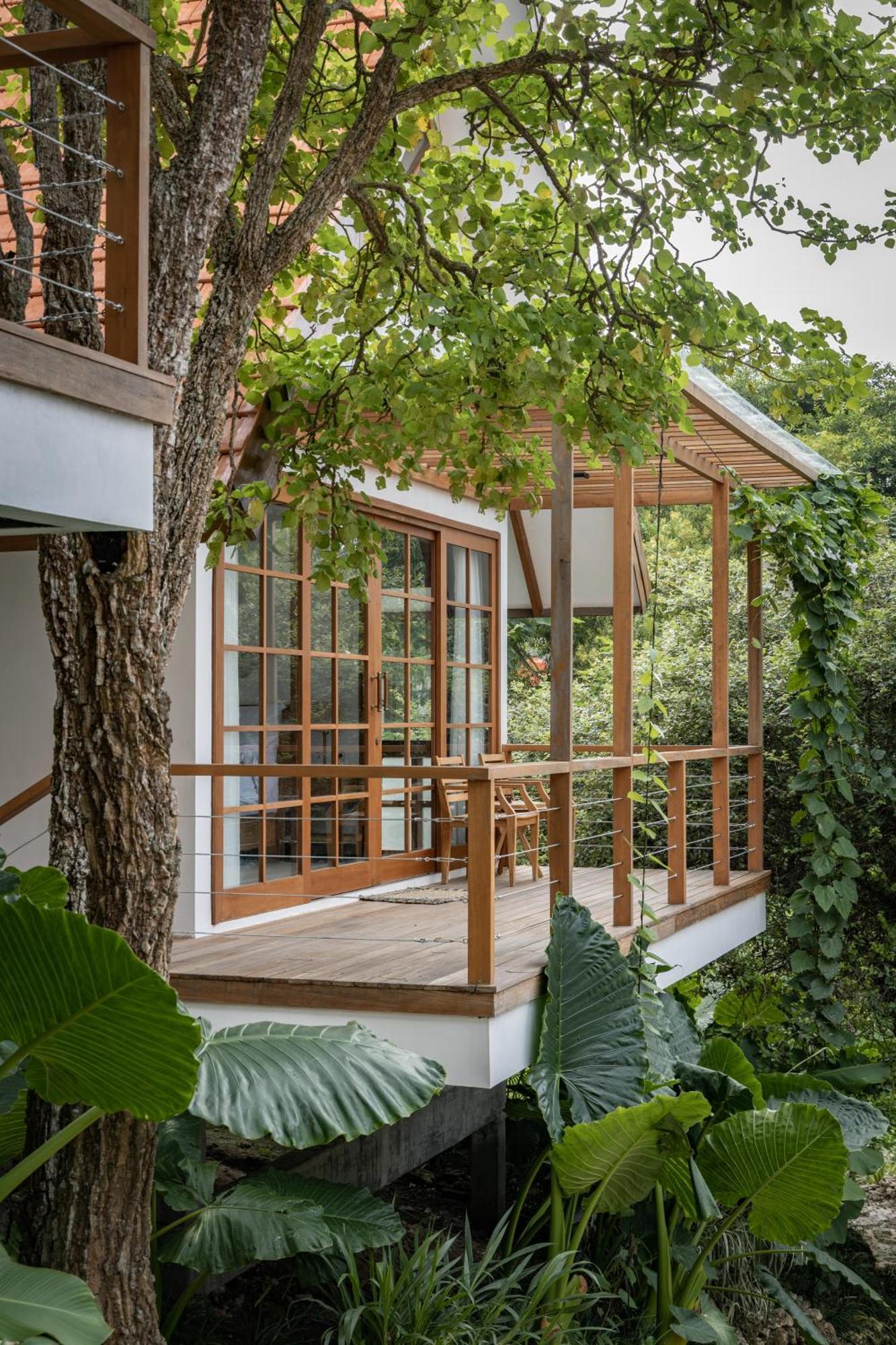 Deep Roots Dive & Yoga Resort Ped Exterior foto