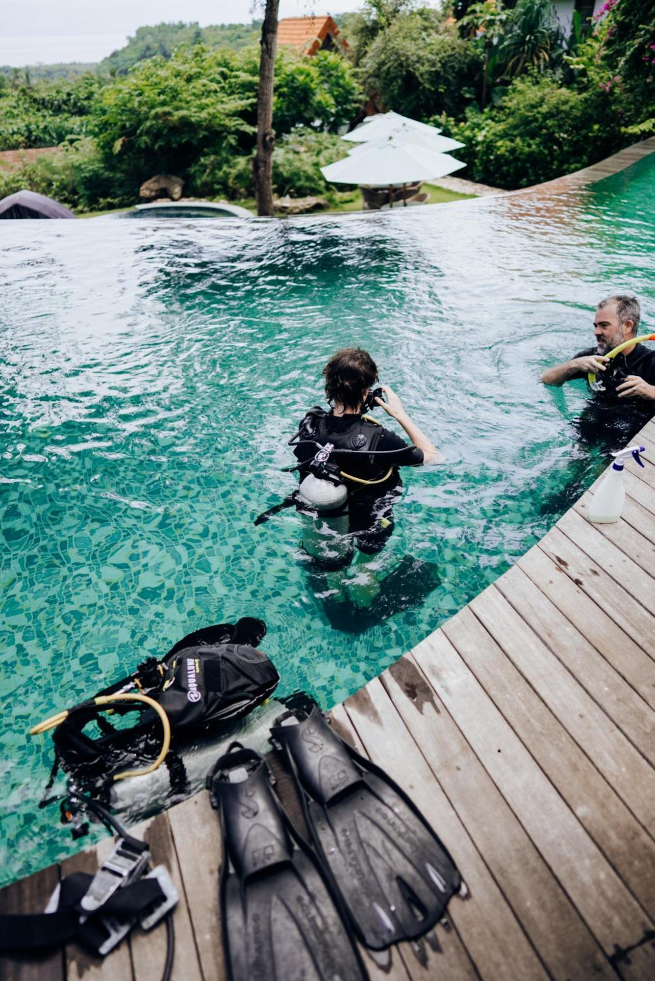 Deep Roots Dive & Yoga Resort Ped Exterior foto